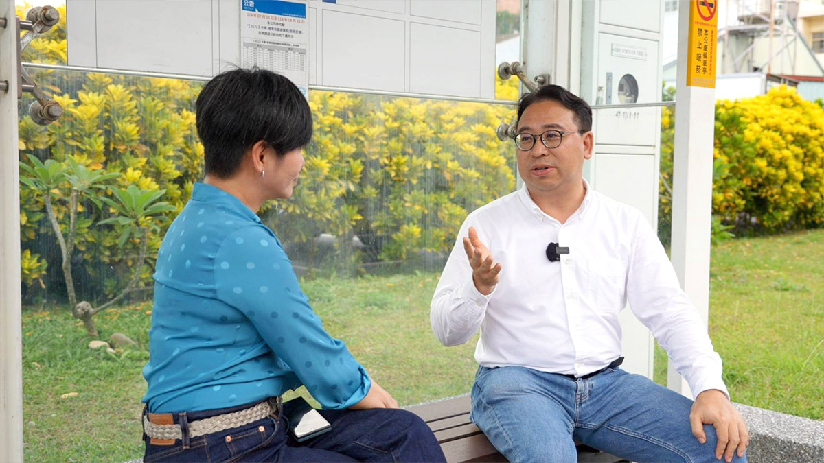 桃園公車被叫「幽靈公車」，黃世杰說太太因此改學開車。