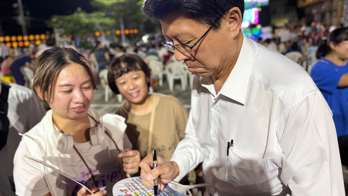 謝龍介喊只做四年，生育政策不只發補助，還要供房子。