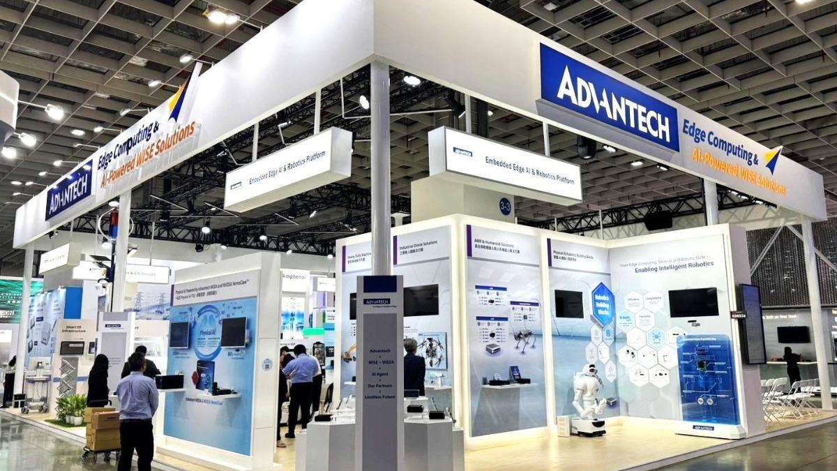 研華COMPUTEX以四大展區擘劃邊緣 AI 最新布局,涵蓋邊緣 AI 軟體與機器人平台、工業自動化。