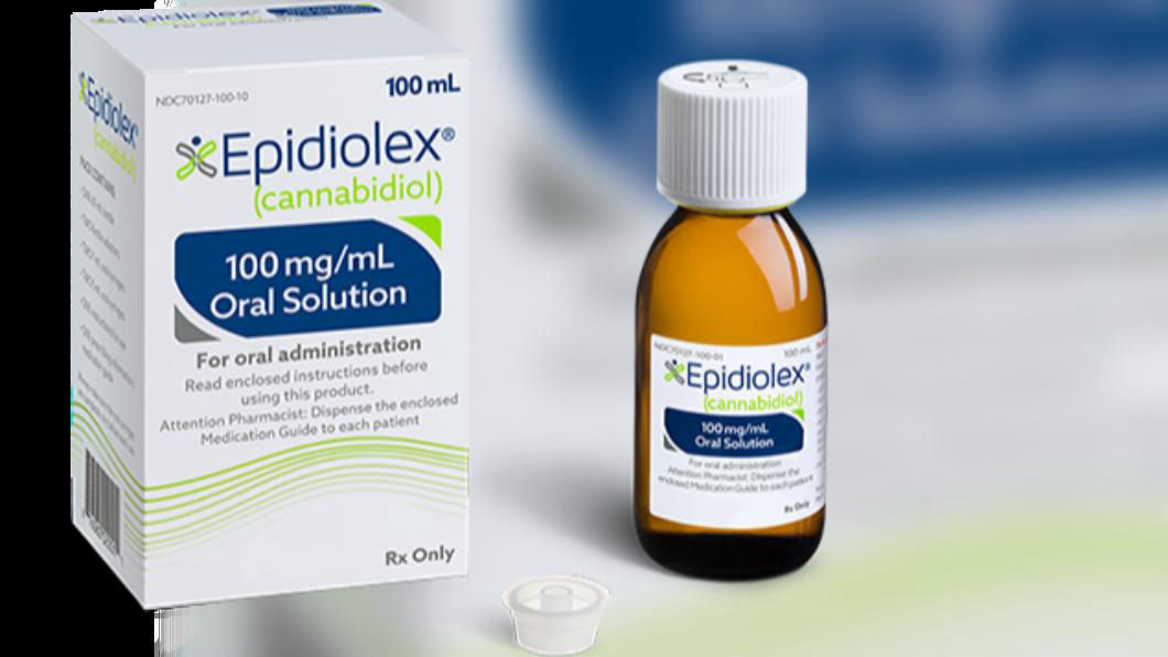 Epidiolex是美國FDA首個核可上巿的大麻萃取純化藥物。（圖／擷取自GB官網）