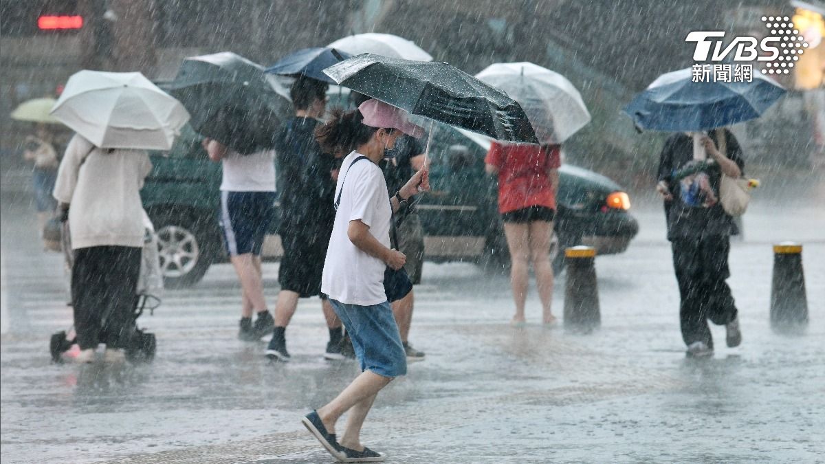 台灣強降雨的強度和次數將上升。(圖/胡瑞麒攝)