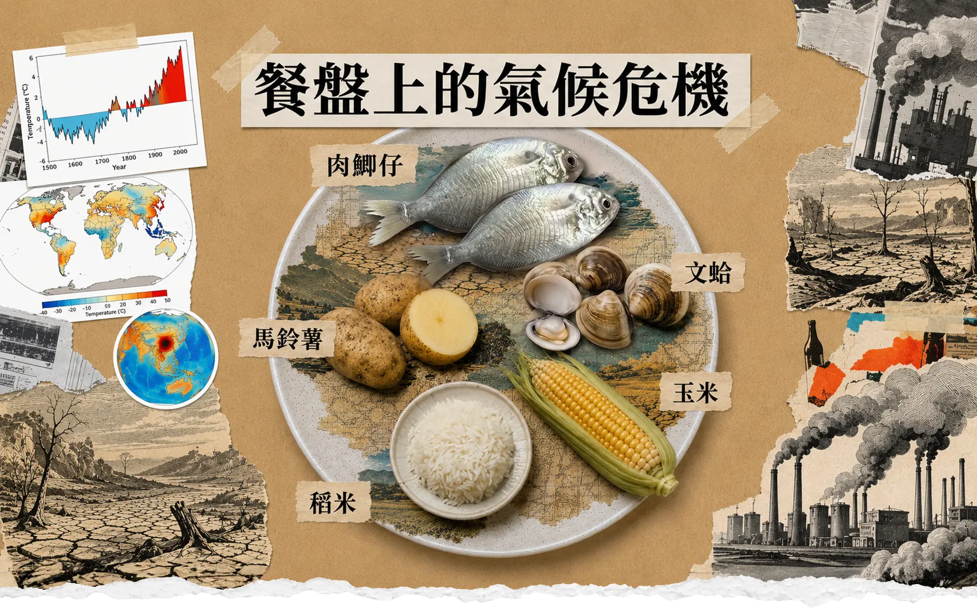 餐桌上的氣候危機，正在消失的家常菜
