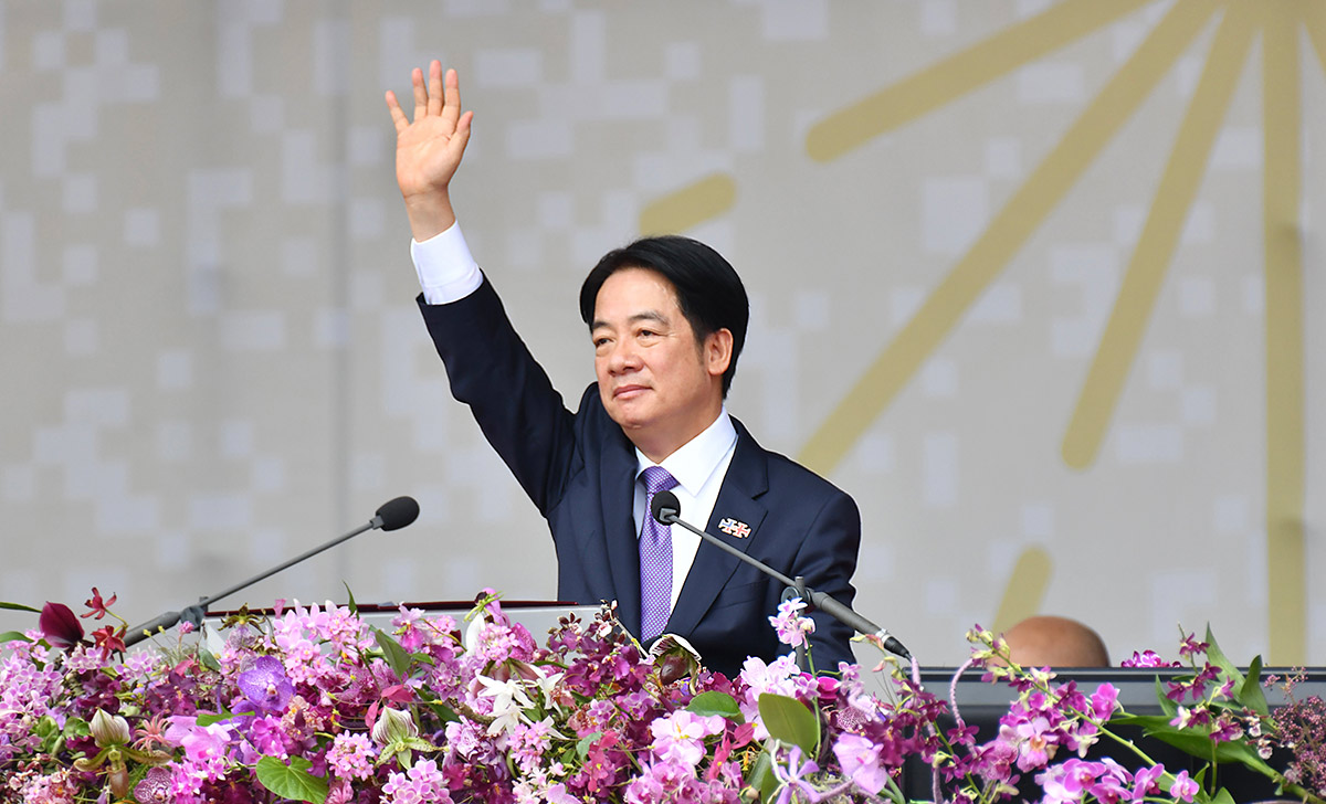 賴執政周年專題/賴清德在國慶晚會提出祖國論。
