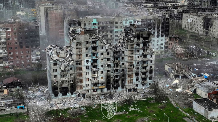 TVBS俄烏戰不停專題/巴赫姆特血戰，民宅區早已被砲火轟成廢墟