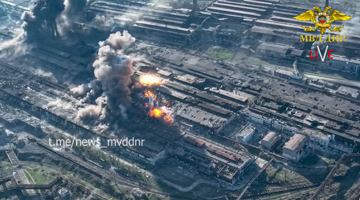 TVBS俄烏戰不停專題/亞速鋼鐵廠內爆發激烈纏鬥。