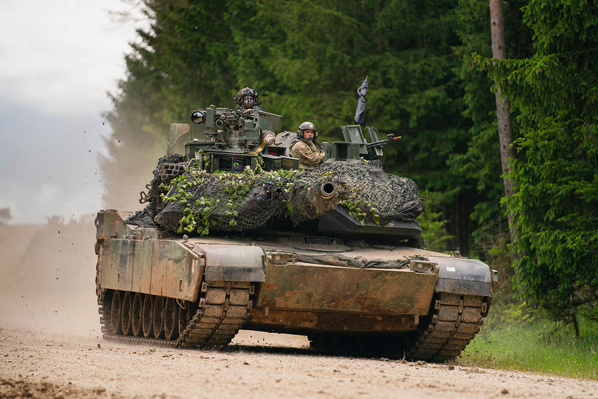 TVBS俄烏周年戰不停專題/對於是否提供烏克蘭「豹-2」坦克，德國此前態度模糊，遭到西方各國施壓，直到1月底才終於點頭答應。（圖／達志影像路透社）